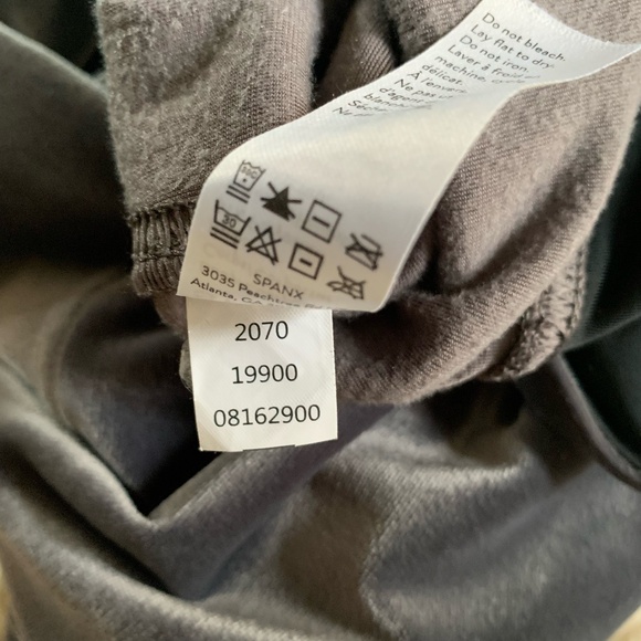 SPANX dark gray velour/velvet 'Ready To Wow' leggings - Picture 10 of 10